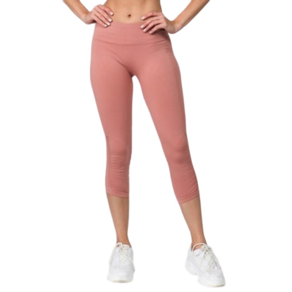 Women's Active High Rise Seamless Leggings Rose - Picture 1 of 6